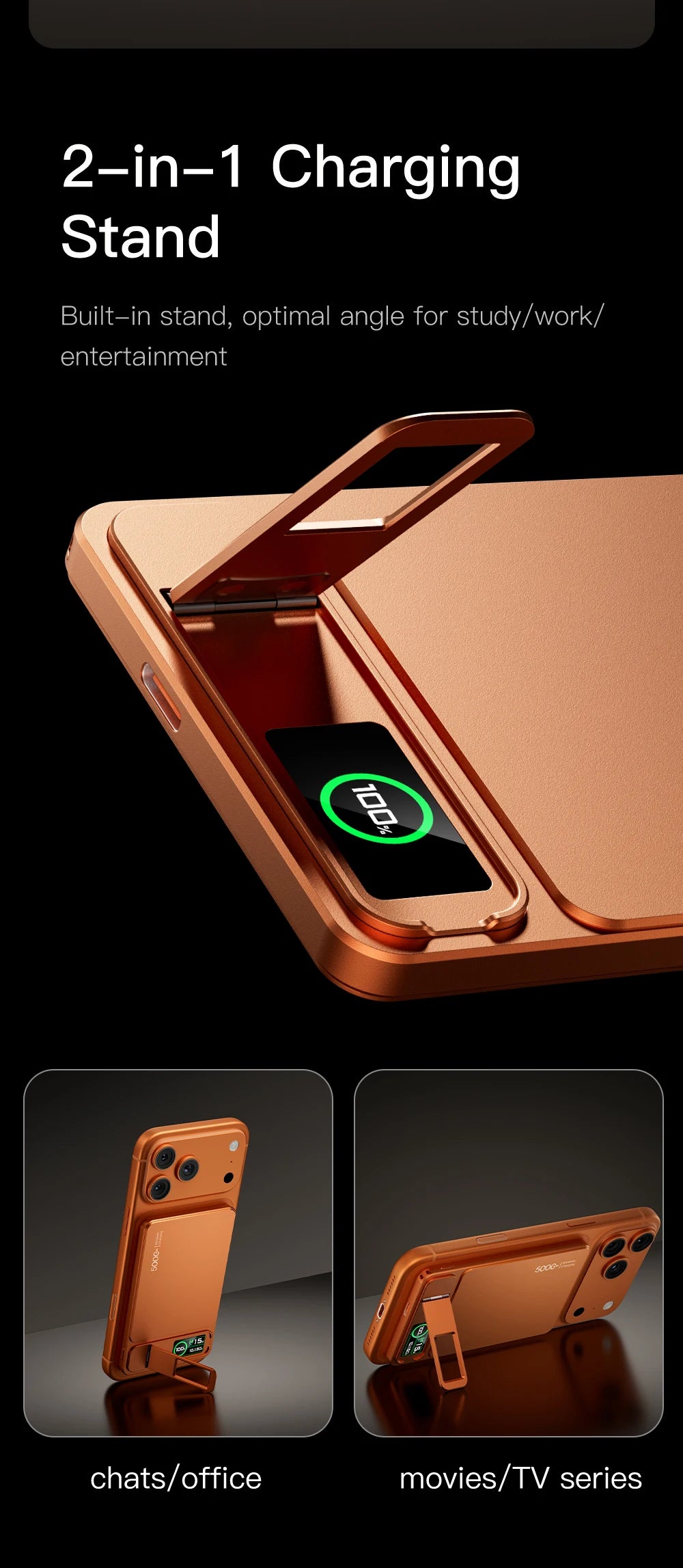 MagSafe Magnetic Wireless Power Bank 10000mAh - 20W Fast Charging Slim Portable Battery for iPhone 12-16